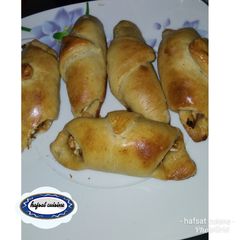 A picture of Meat Stuffed croissant.