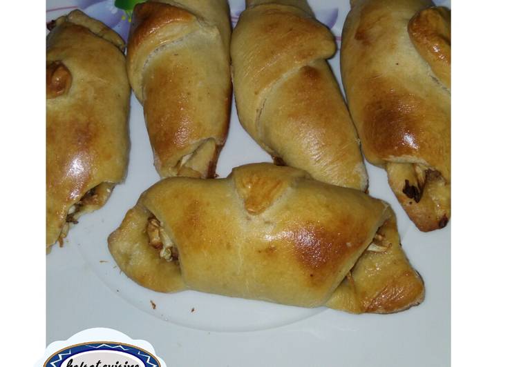 Recipe of Perfect Meat Stuffed croissant