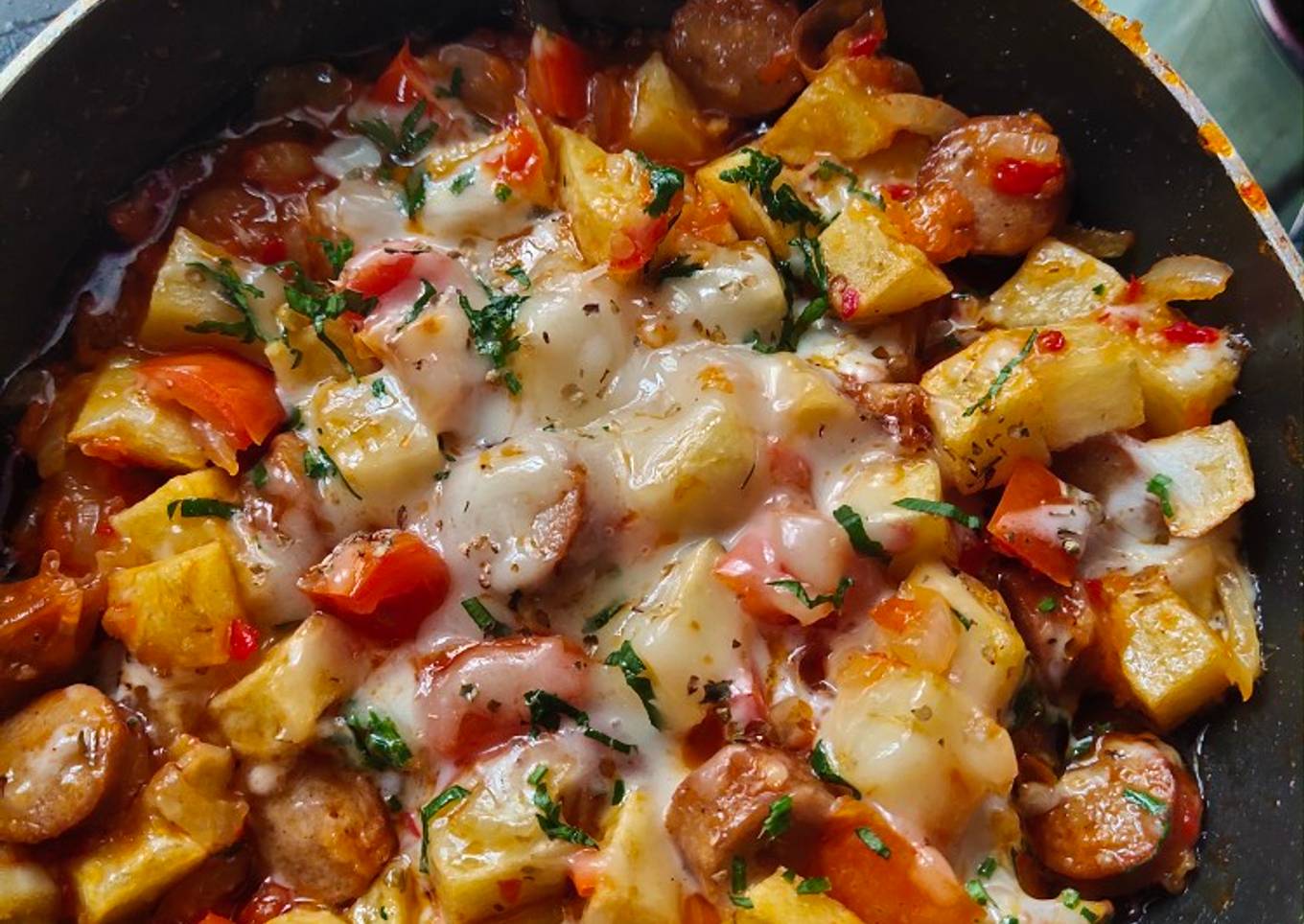 4. Spicy Potato Mozzarella