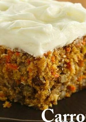 A picture of Carrot Cake.