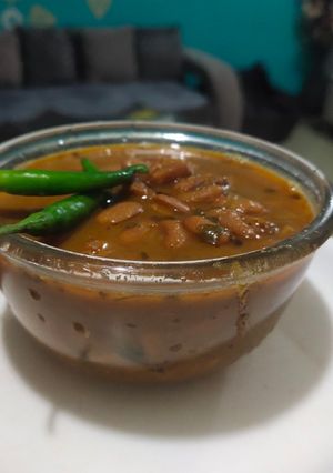 A picture of Kidney Beans Masala.