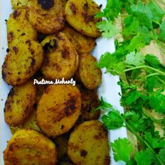 A picture of Potato Tawa Fry.
