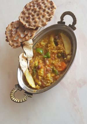 દલિયા ખીચડી રેસીપી મુખ્ય ફોટો