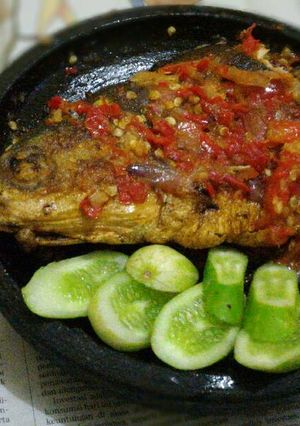 Foto resep Pecak bandeng sambel bawang