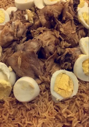 صورة لوصفة كبسه بالدجاج