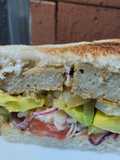 Sándwich🍱🥪 de tofu y vegetales🥗..
