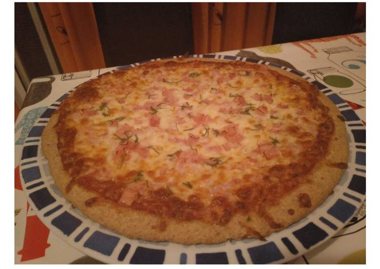 Masa de pizza integral