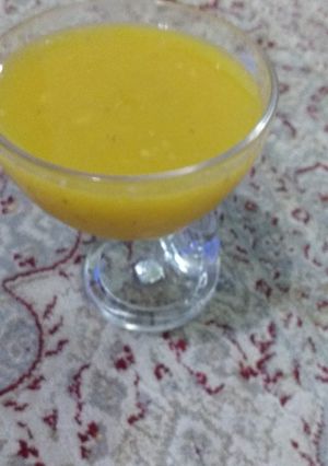 A picture of Coconut mango lemonade.