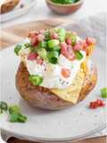 Pieczone ziemniaki 556 kcal