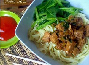 Foto resep Mie Ayam Praktis No Ribet No MSG Sedap ala abang2