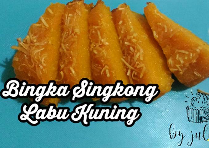 Bingka Singkong Labu Kuning