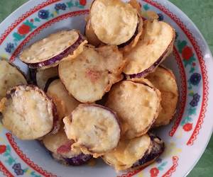 Ini Caranya Terong ungu goreng tepung Mantul Banget