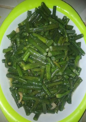 Foto resep Tumis kacang panjang