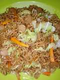 Mie goreng sosis simple