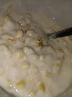 A picture of Boondi raita.