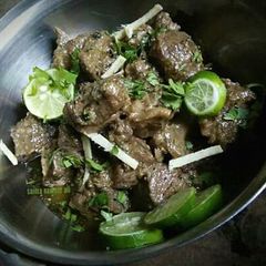 A picture of Namak mandi style namkeen gosht #cookpadramadan #sehri.