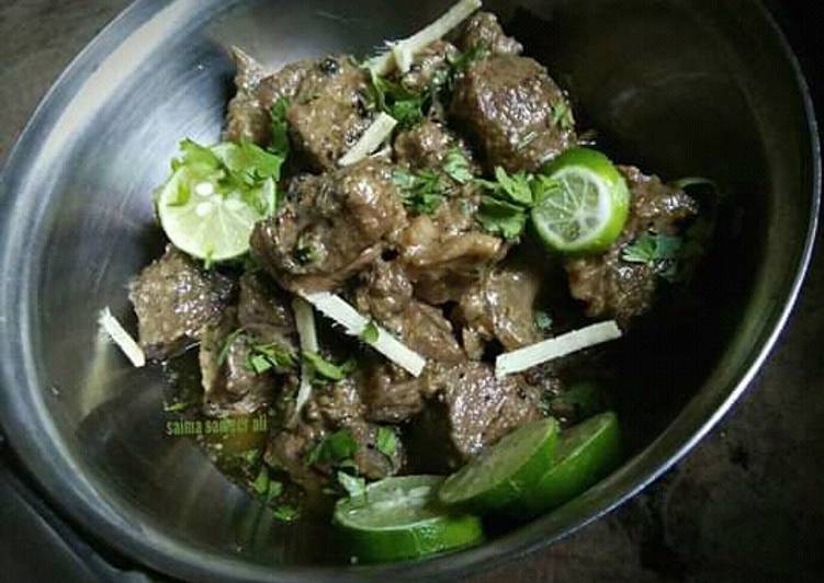 Recipe of Speedy Namak mandi style namkeen gosht #cookpadramadan #sehri