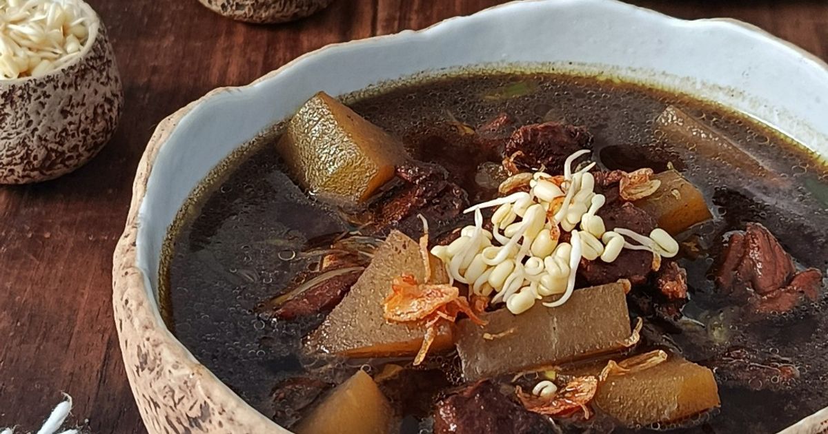 Rawon Labu Siam khas Jawa Timur