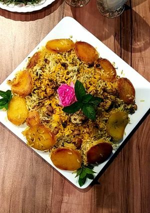 عکسی از دستور پلو شوشتری