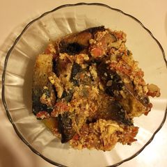 A picture of Sarciadong bangus (Milkfish).