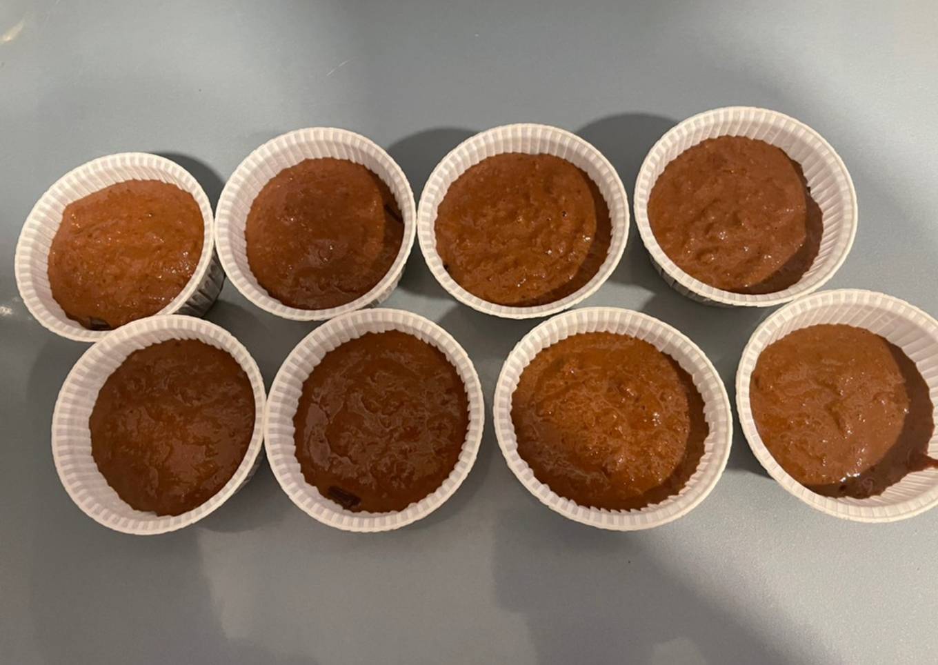 Muffins de chocolate