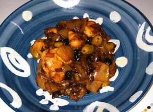 Una foto de Pebre de pollo a la venezolana. Cocina colonial