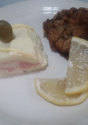 Una foto de 🌯🥔Arrollado de papas con marineras