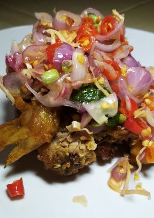 Foto resep Ayam sambal matah