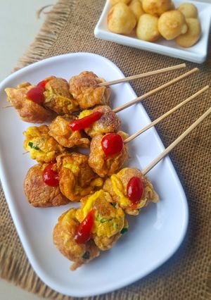 Foto resep Pentol Telur Goreng