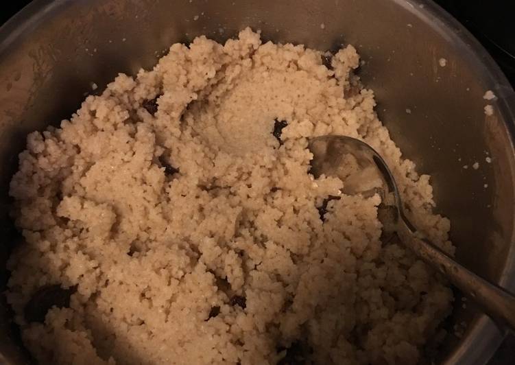 Simple Way to Prepare Speedy Moroccan Couscous with raisin (c10min)
