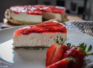 Epres sajttorta sütés nélkül recept fotója