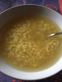 Una foto de Sopa en olla express