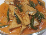 Sayur tahu kuah santan