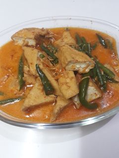 Foto resep Sayur tahu kuah santan