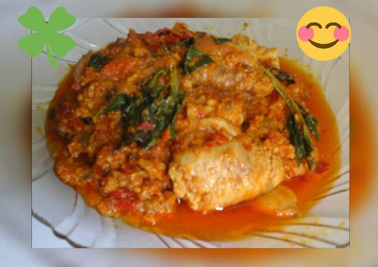 Resep Telur dan Jeroan Ikan Mas masak pedas, Anti Gagal