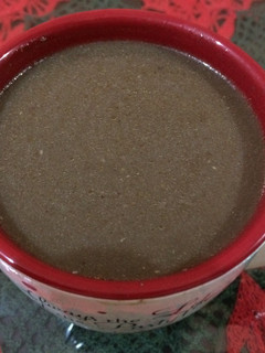 Una foto de Atole de masa
