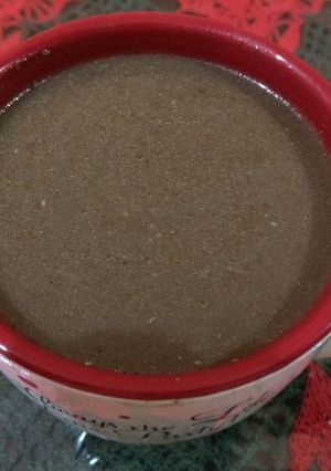 Una foto de Atole de masa