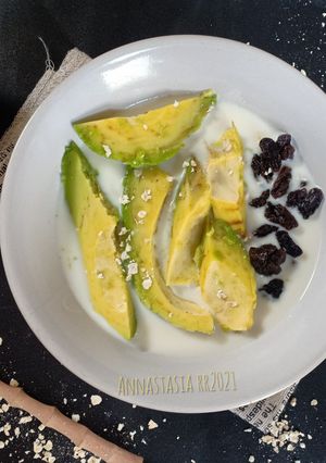 Foto resep Overnight Oatmeal Oat Alpukat