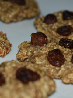 Una foto de Galletas saludables de plátano y avena