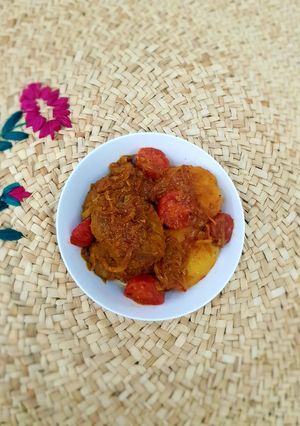 عکسی از دستور 🍇کتلت گرد غوره🍇