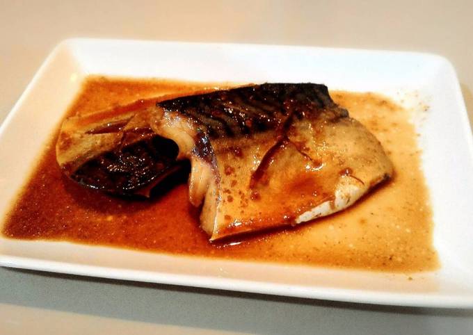 Ini dia! Resep buat Ikan Makarel with Sesame dressing　ODA yang lezat