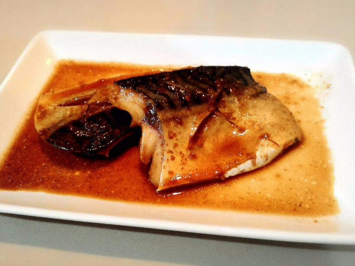 Ini dia! Resep buat Ikan Makarel with Sesame dressing　ODA yang lezat