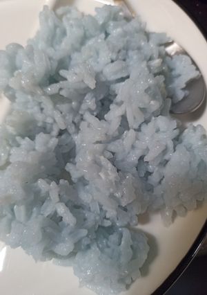 Foto resep Nasi Uduk Bunga Telang