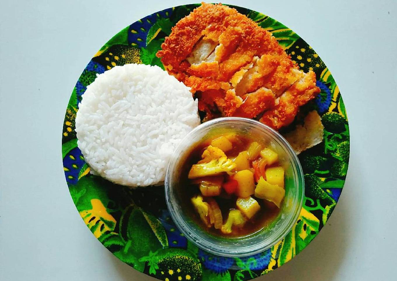 Chicken Katsu with Special Curry Sauce