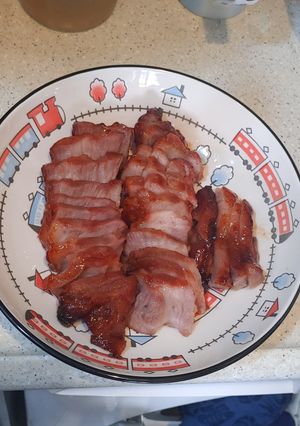 簡易空氣炸鍋 叉燒 的食譜成品照片