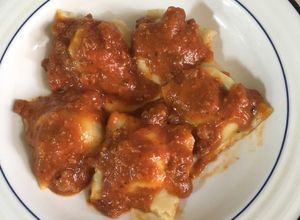 Una foto de Raviolis caseros con Thermomix