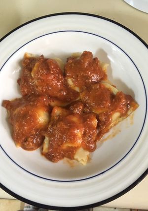 Una foto de Raviolis caseros con Thermomix