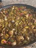 Paella valenciana (En leña)