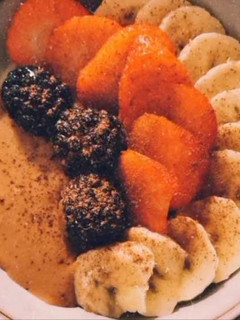 Una foto de Porridge de avena
