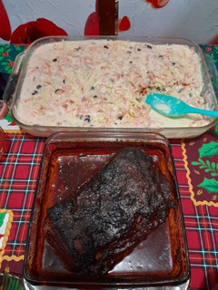 Una foto de Costilla de Cerdo en salsa de 3 Chiles